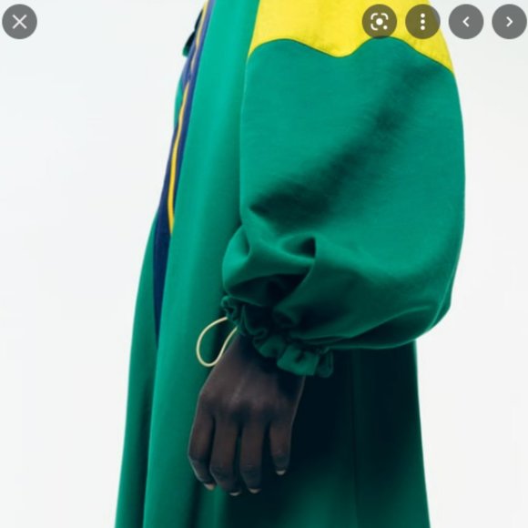 COMBINATION TRENCH BLUE / GREEN - REF. 0264/474 - Picture 6 of 10